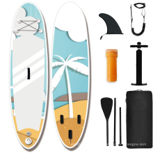 2021 EVA Pad Transparent Stand Up Paddle Board Inflatable SUP Paddle Surfboard Foam Water Sport Outdoor Paddle Board